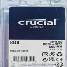 Memoria DDR4 Crucial 8GB 3200MHz para PC