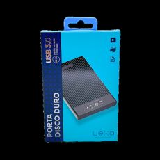 Caja Porta Disco Duro Usb 3,0 S254u3 Lexa 2,5” Hdd